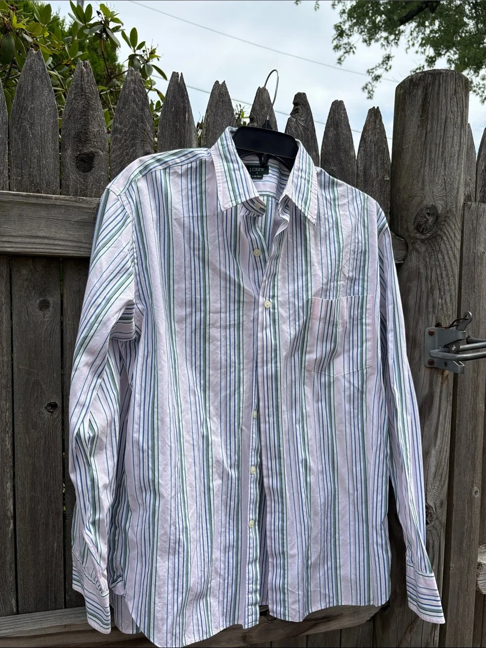 J. Crew large cotton dress shirt!